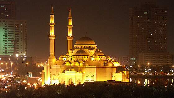 Sharjah, Emirate: An-Nur Moschee